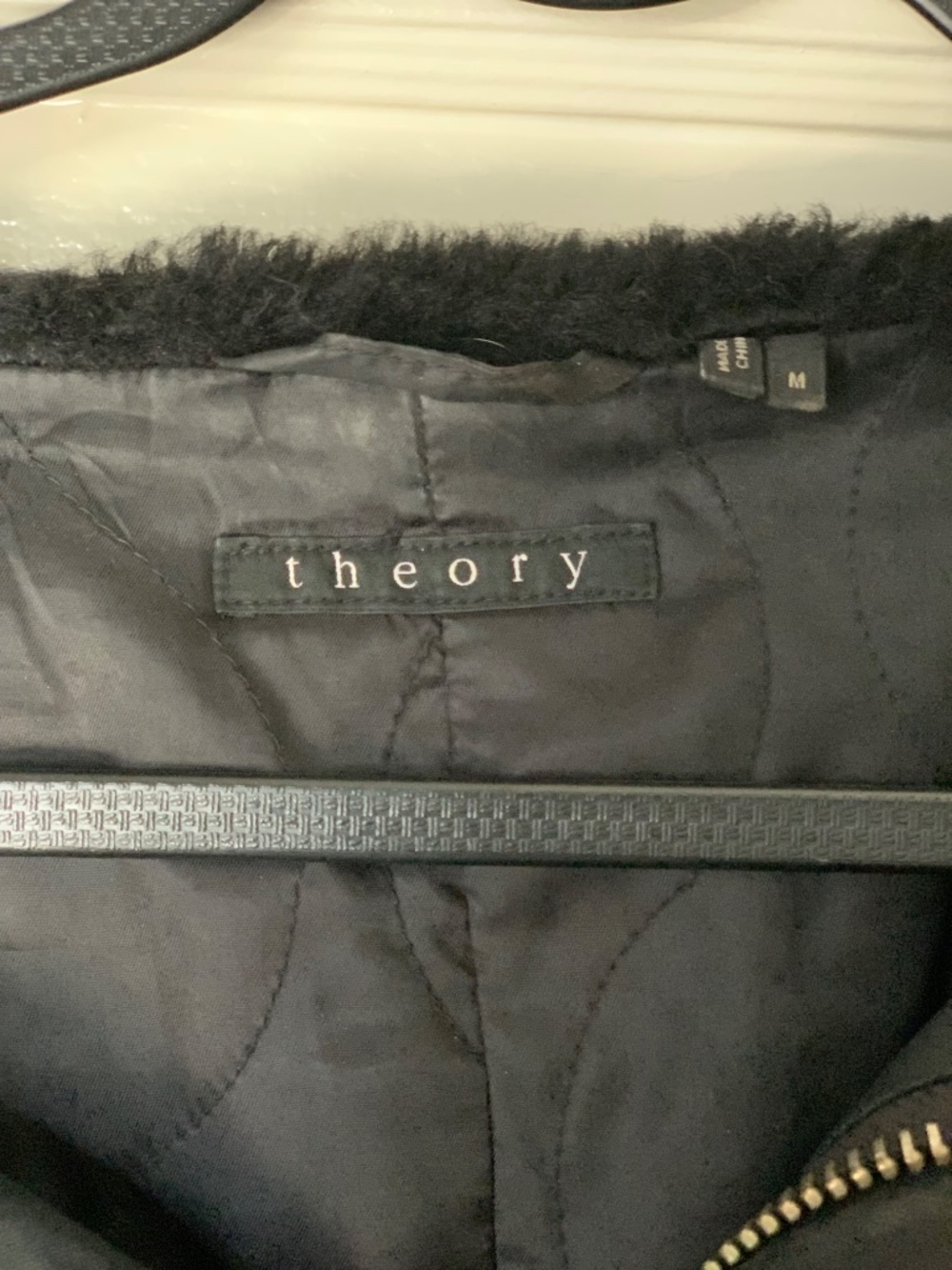 Theory Henning Theorem Shearling Jacket - Picture 3 of 4